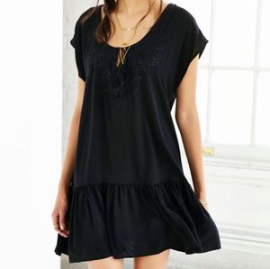 Somedays Lovin Stone Flower Embroidered Dress XS